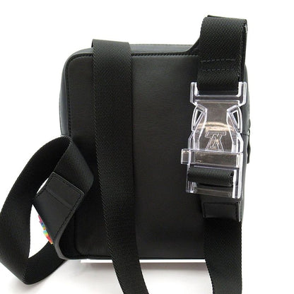 Louis Vuitton Asymmetrical Sling Bag Lambskin Black — view 4