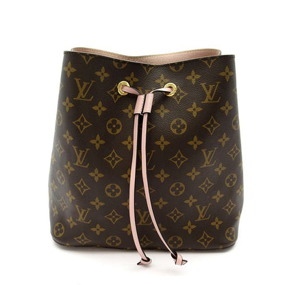 Louis Vuitton Neo Noe MM Monogram Shoulder Bag Rose Poudre