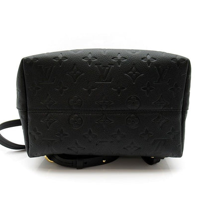 Louis Vuitton Montsouris PM Monogram Empreinte Backpack Noir — view 6