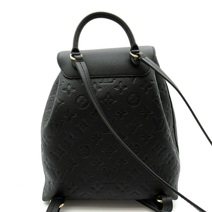 Louis Vuitton Montsouris PM Monogram Empreinte Backpack Noir — view 4