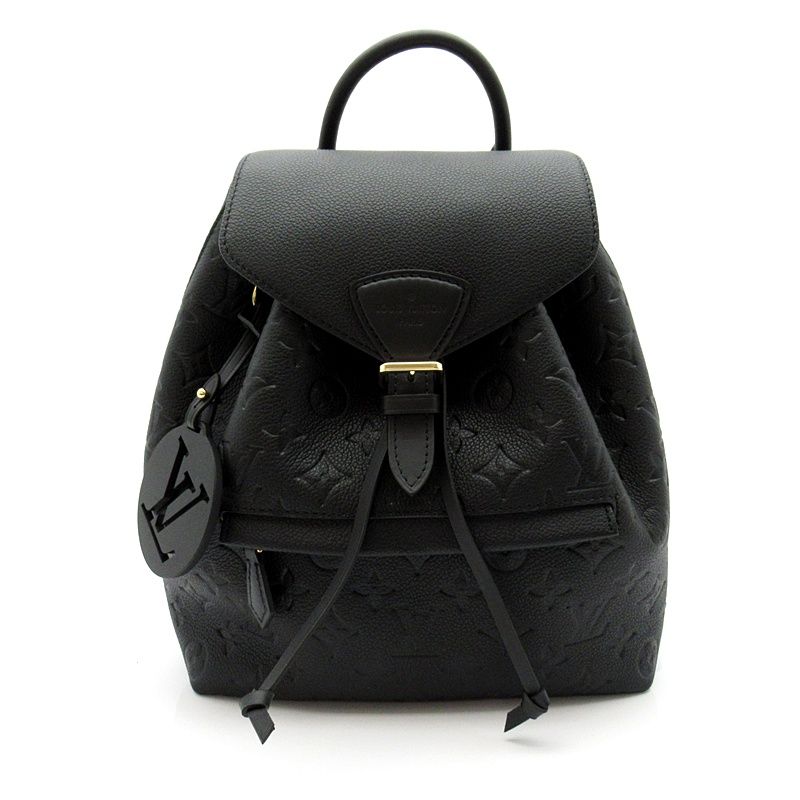 Louis Vuitton Montsouris PM Monogram Empreinte Backpack Noir