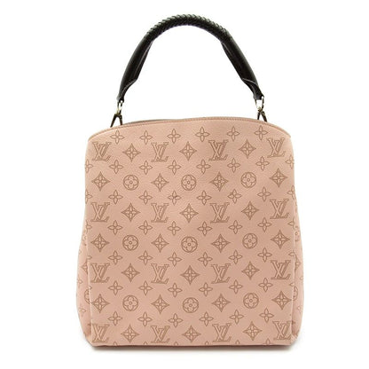 Louis Vuitton Babylon PM Mahina Tote Bag Magnolia