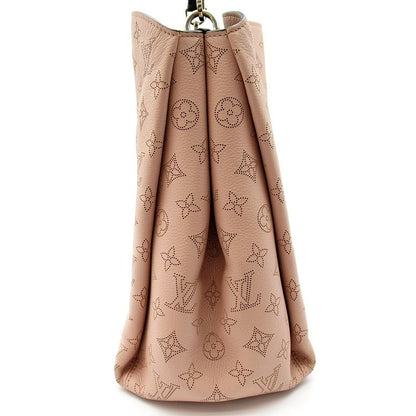 Louis Vuitton Babylon PM Mahina Tote Bag Magnolia — view 5
