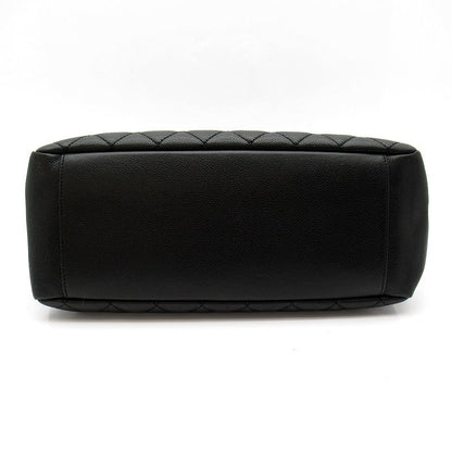 Chanel Grand Shopping Tote Bag GST Caviar Leather Black — view 6