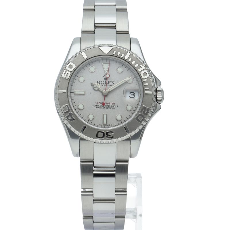Rolex Yacht-Master Boys' Watch Rolesium PT SS Silver — view 2