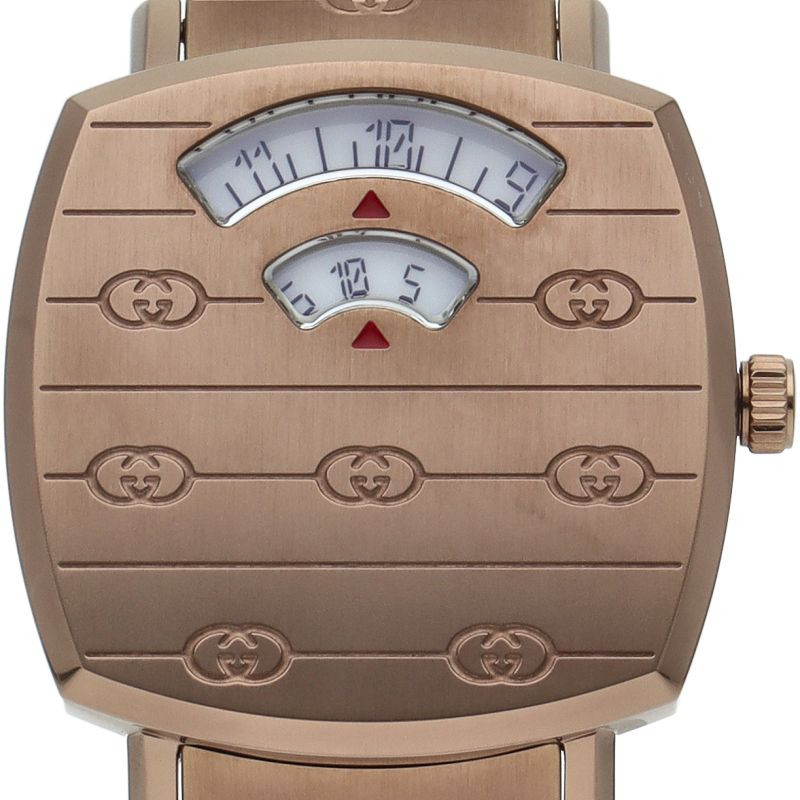 Gucci Grip Watch 157.5 Pgp Gold