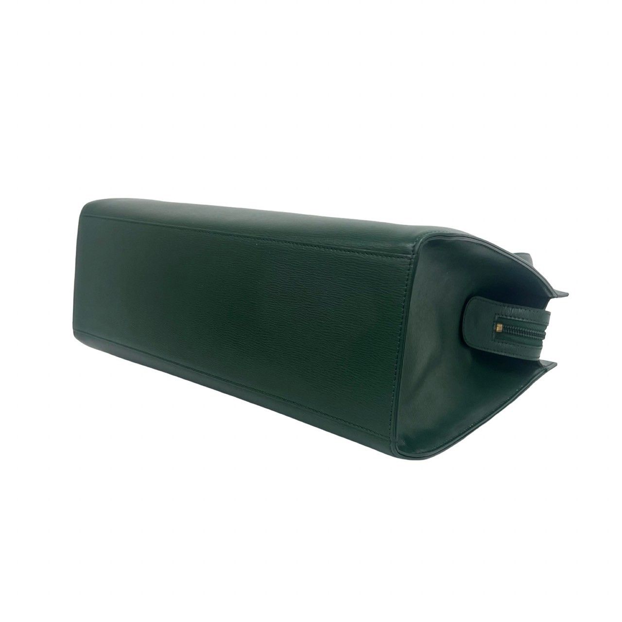 Dior CD Logo Leather 2-Way Shoulder Bag Green — view 8