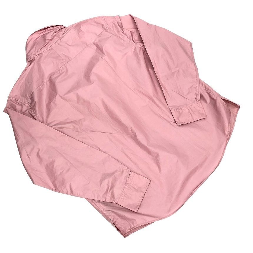 Hermes Cotton Pullover Shirt Pink Sweater — view 2