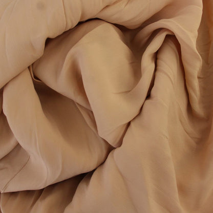 Max Mara Dress Long Sleeveless Chiffon Cape Beige — view 7