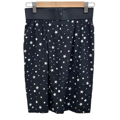 Dolce & Gabbana Skirt S Black White Knee-length Dot Pattern 36 — view 2