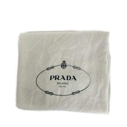 Prada Tote Bag Pink Brown Dark Leather — view 8