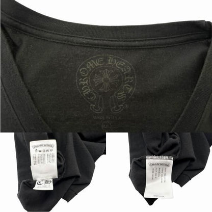 Chrome Hearts CH Long Sleeve T-Shirt Mltcol Cem Multi Cemetery Cross Print Logo — view 3