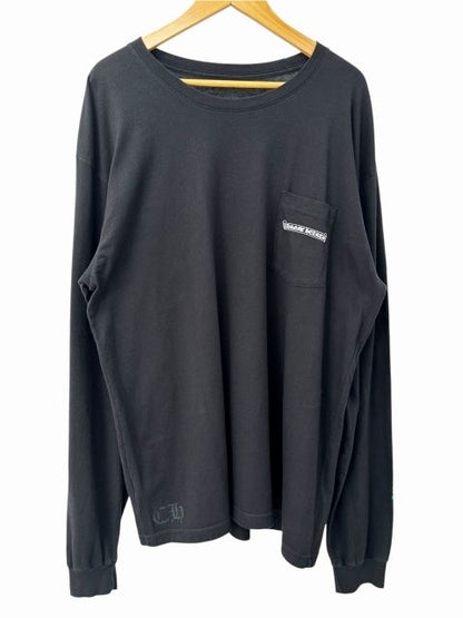 Chrome Hearts CH Long Sleeve T-Shirt Mltcol Cem Multi Cemetery Cross Print Logo