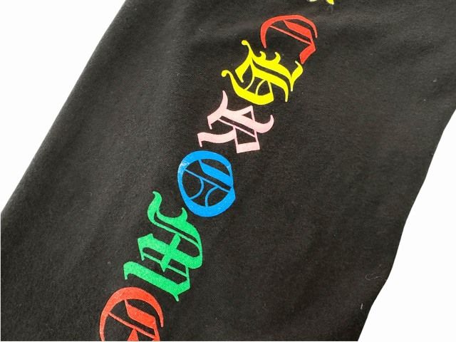 Chrome Hearts CH Long Sleeve T-Shirt Mltcol Cem Multi Cemetery Cross Print Logo — view 8
