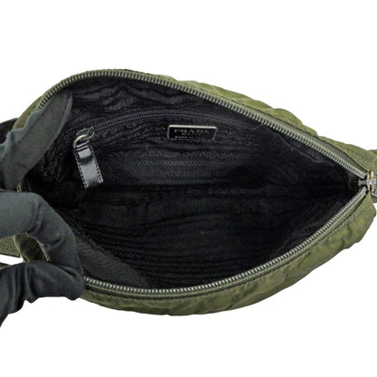 Prada Shoulder Bag Khaki Crossbody Nylon Green — view 8