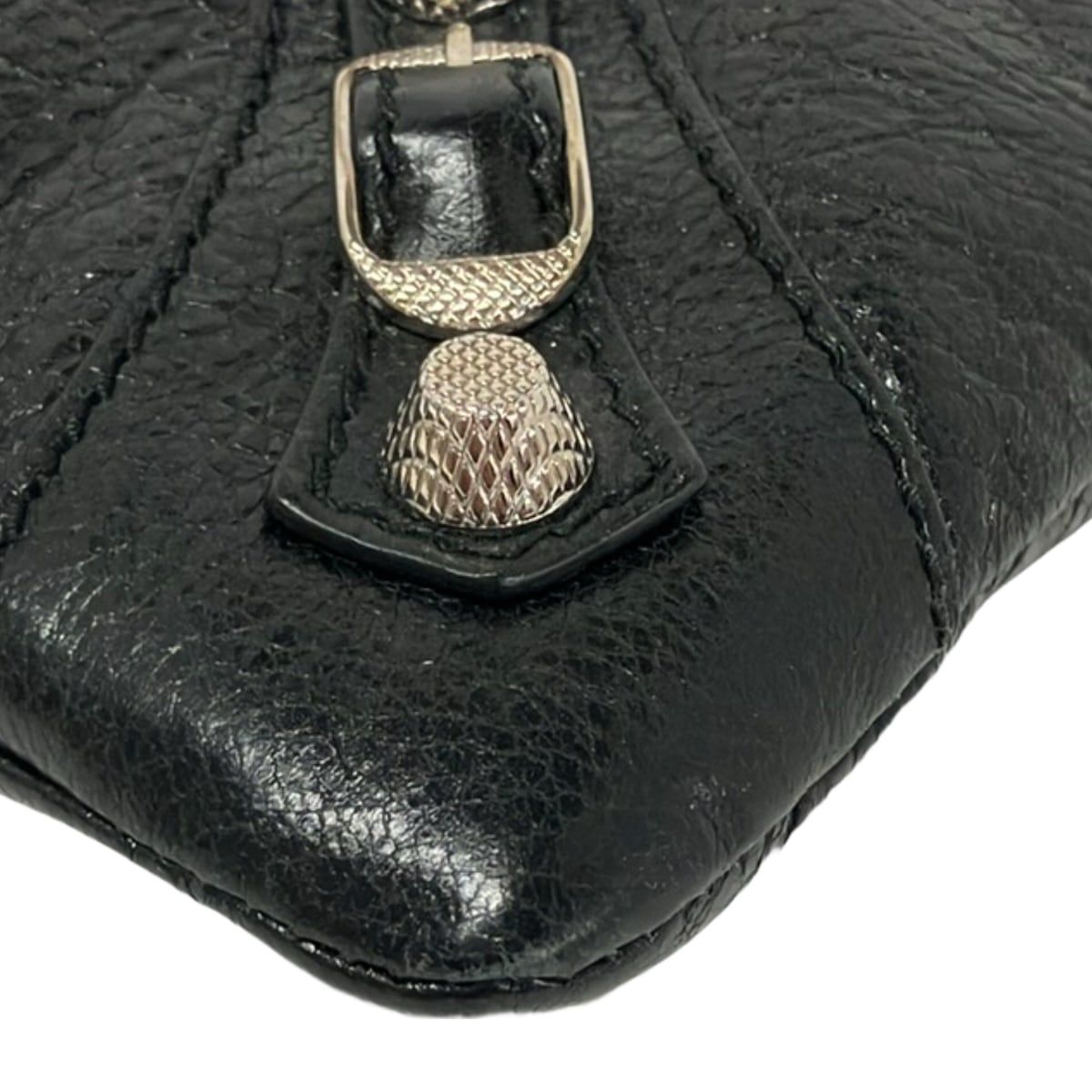 Balenciaga Clutch Giant Envelope Black Leather — view 6