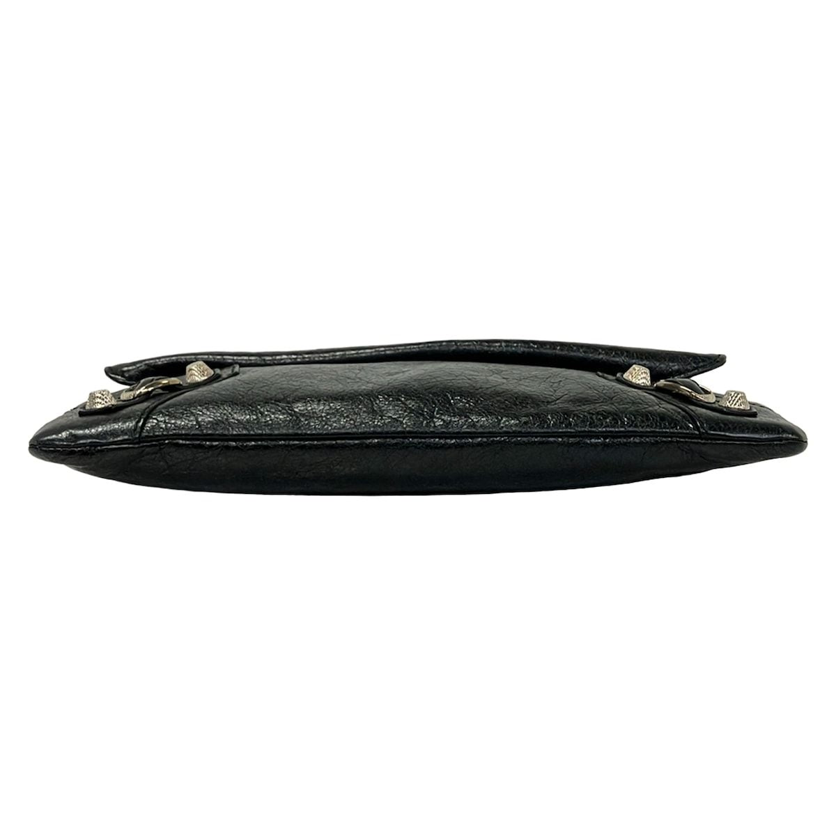 Balenciaga Clutch Giant Envelope Black Leather — view 5