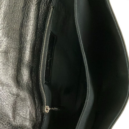 Balenciaga Clutch Giant Envelope Black Leather — view 7