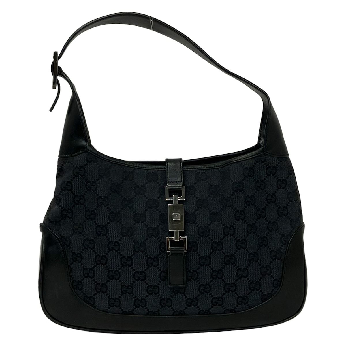 Gucci Shoulder Bag Jackie Black Leather