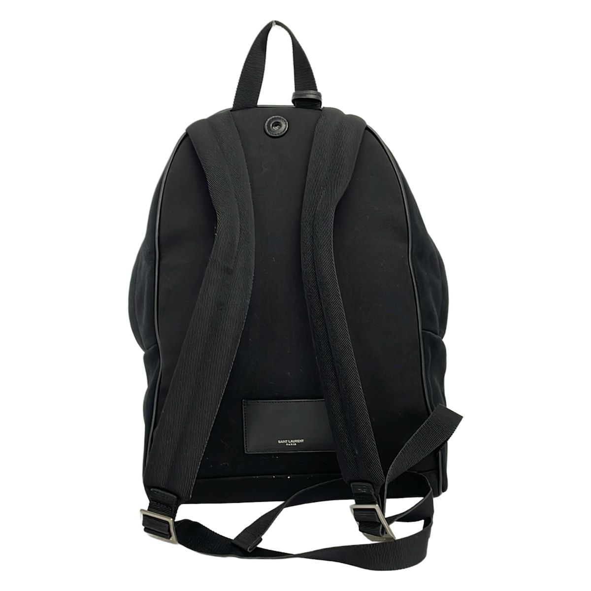 Saint Laurent Paris Backpack City Black Leather — view 3