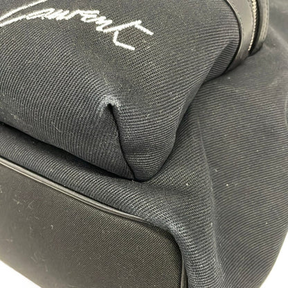 Saint Laurent Paris Backpack City Black Leather — view 6