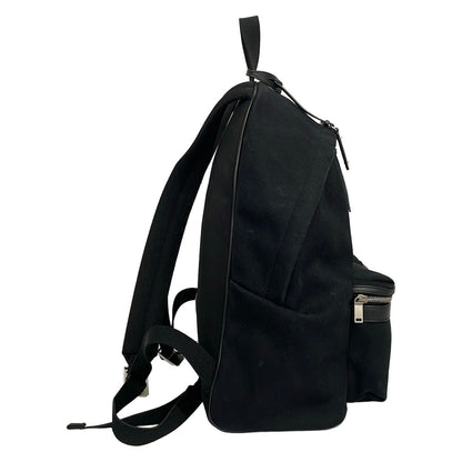 Saint Laurent Paris Backpack City Black Leather — view 2