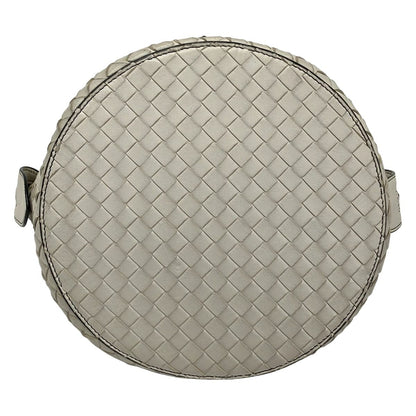 Bottega Veneta Handbag Tamboura Bag Light Gray Leather — view 5
