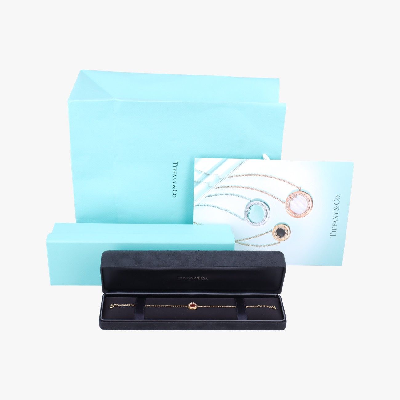 Tiffany & Co T Two Circle Red Yellow Golden — view 4