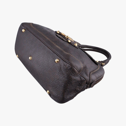 Gucci Guccissima New Pelham Horsebit Brown Leather — view 4