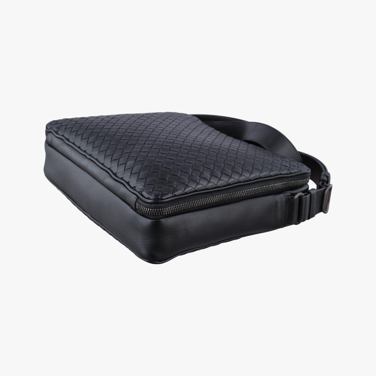 Bottega Veneta Intrecciato Black Lambskin — view 6