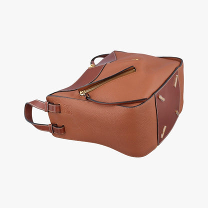 Loewe Hammock Brown Leather Shoulder Bag — view 5