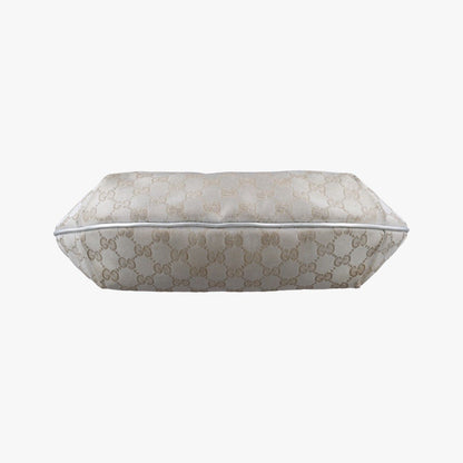 Gucci Sherry Line Gray Canvas Leather — view 3