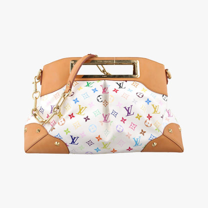 Louis Vuitton Judy MM Blanc Monogram Multicolor