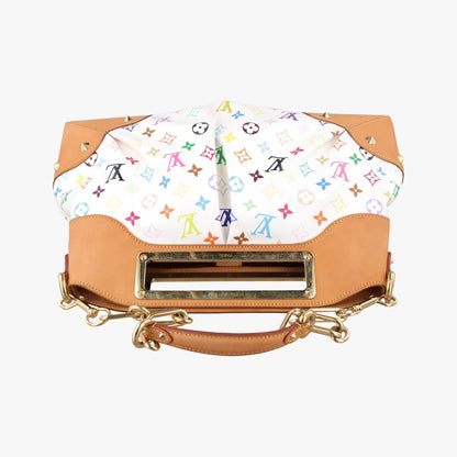 Louis Vuitton Judy MM Blanc Monogram Multicolor — view 8