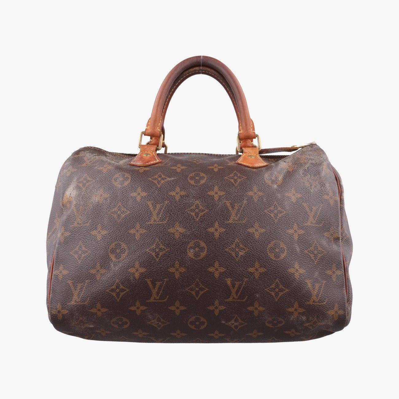 Louis Vuitton Speedy 30 Monogram Brown Canvas Handbag