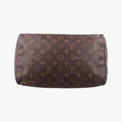 Louis Vuitton Speedy 30 Monogram Brown Canvas Handbag — view 3