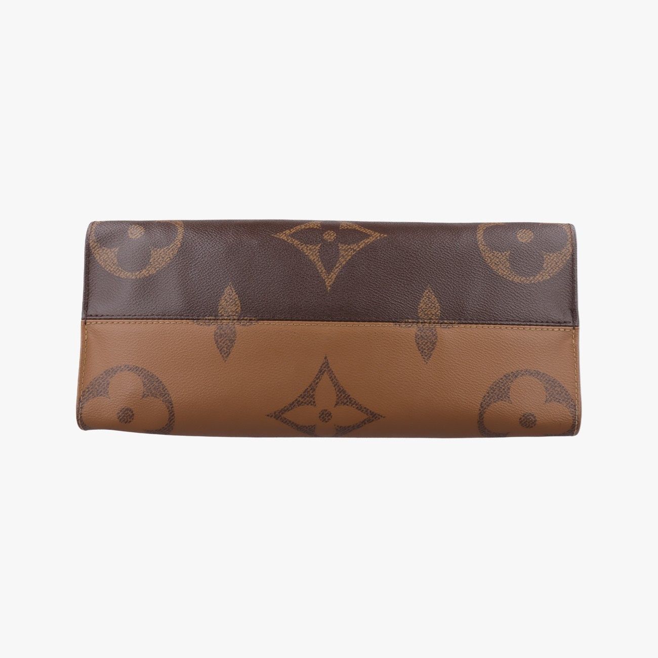 Louis Vuitton On The Go MM Monogram Brown Canvas Tote Bag — view 3