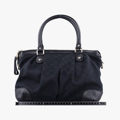Gucci Sookie Black Canvas Leather — view 2