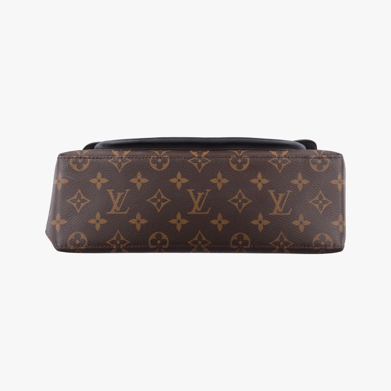 Louis Vuitton Marignan Monogram Brown Black Canvas Calfskin — view 3