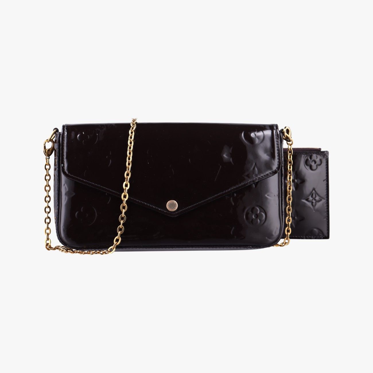 Louis Vuitton Pochette Felicie Amarante Vernis