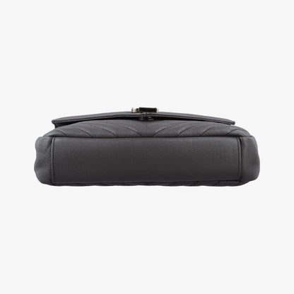Saint Laurent Carre Gray Leather — view 3