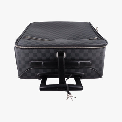 Louis Vuitton Pegase 55 Graphite Damier Canvas — view 8
