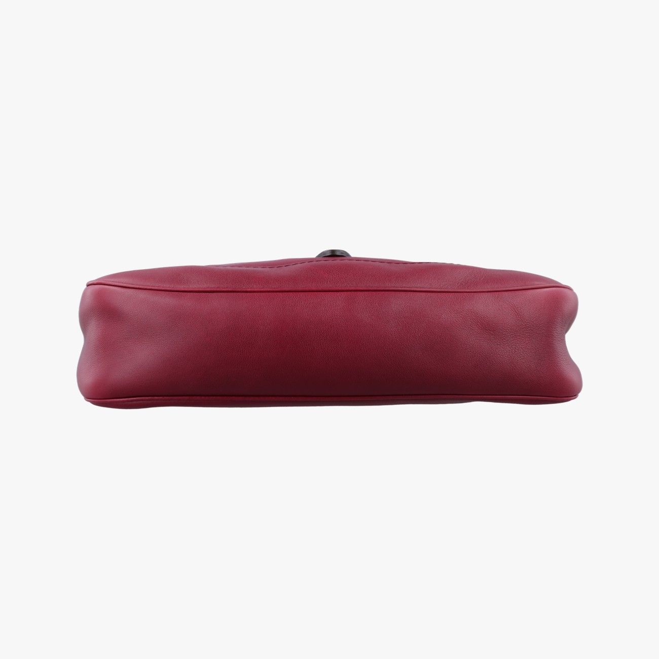Gucci New Jackie Wine Red Leather Shoulder Bag — view 3
