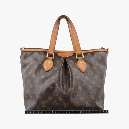 Louis Vuitton Palermo PM Monogram Brown Canvas Tote Bag — view 2