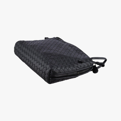 Bottega Veneta Nodini Intrecciato Black Lambskin — view 6
