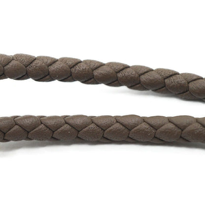 Hermes Bracelet Glenan Double Tour Gray Leather Pink Gold 16 — view 6