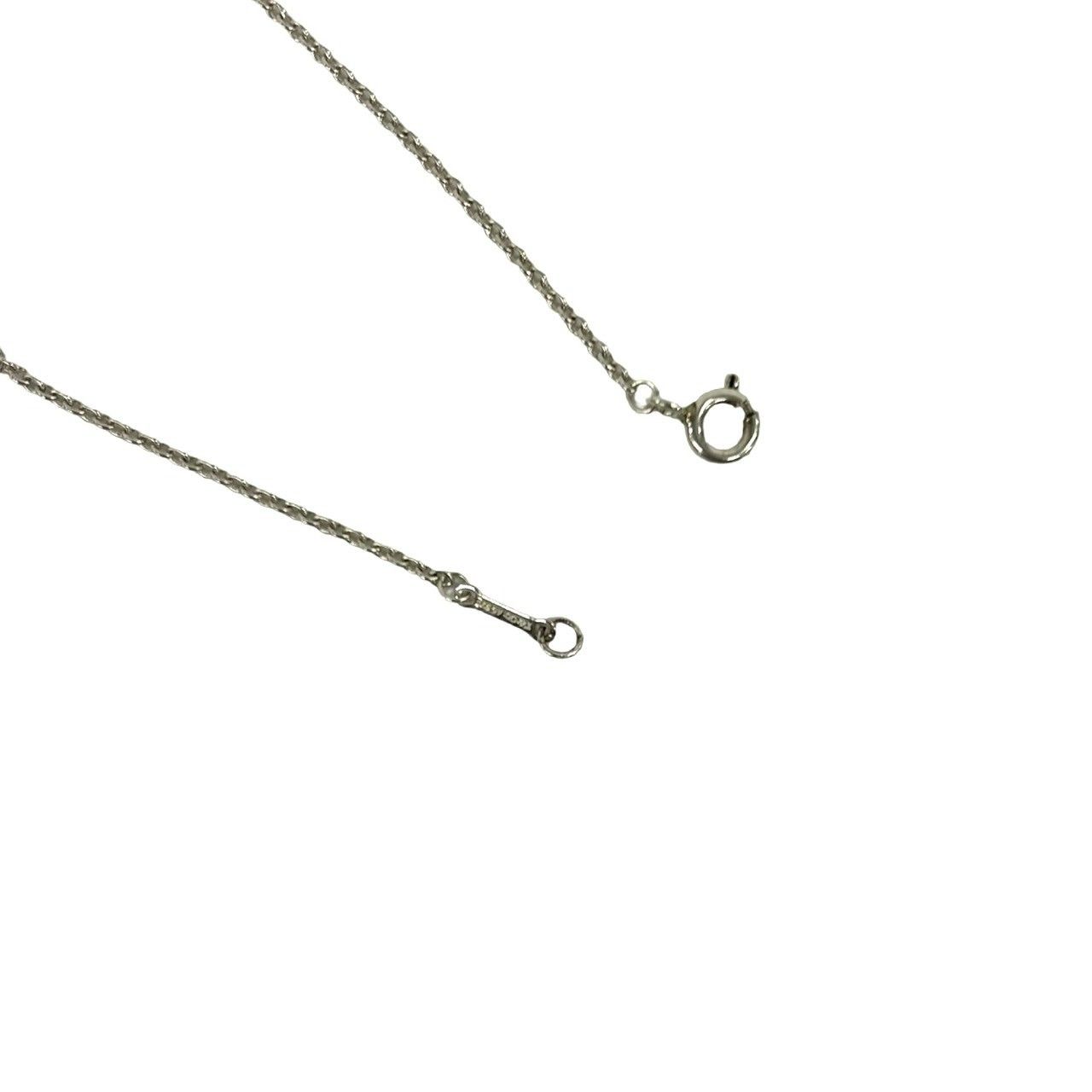 Tiffany & Co Vintage Leaf Bracelet 925 Sterling Silver Chain Bangle — view 5