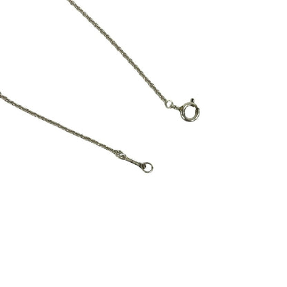 Tiffany & Co Vintage Leaf Bracelet 925 Sterling Silver Chain Bangle — view 5