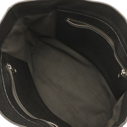 Louis Vuitton Cabas Voyage Tote Shoulder Bag Taurillon Leather Noir Black — view 7