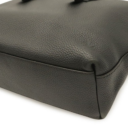 Louis Vuitton Cabas Voyage Tote Shoulder Bag Taurillon Leather Noir Black — view 3